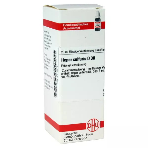 Hepar Sulfuris D 30 Dilution 20 ml