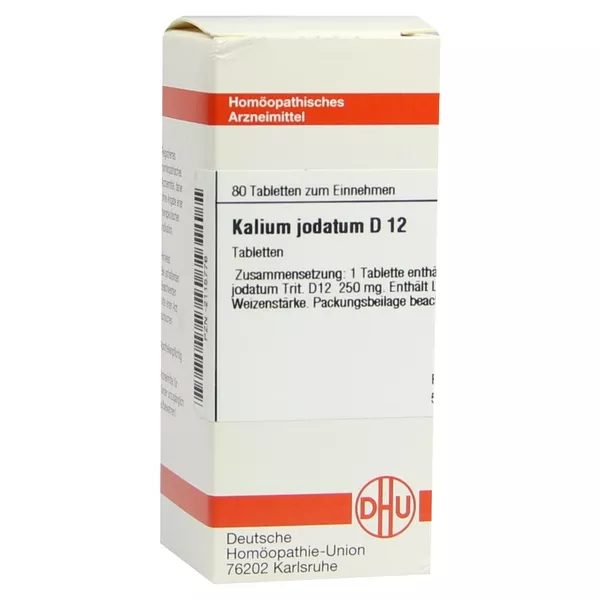 Kalium Jodatum D 12 Tabletten 80 St