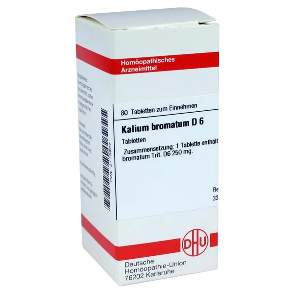Kalium Bromatum D 6 Tabletten 80 St