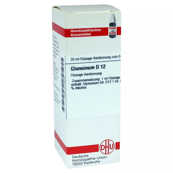 Glonoinum D 12 Dilution 20 ml