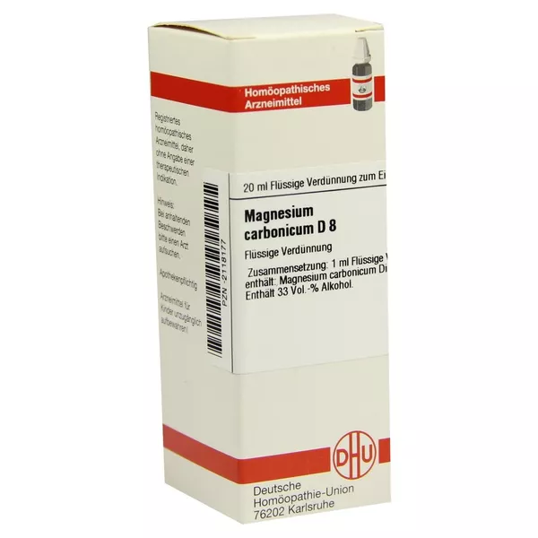 Magnesium Carbonicum D 8 Dilution 20 ml