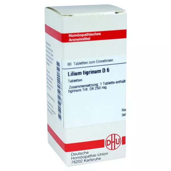 Lilium Tigrinum D 6 Tabletten 80 St