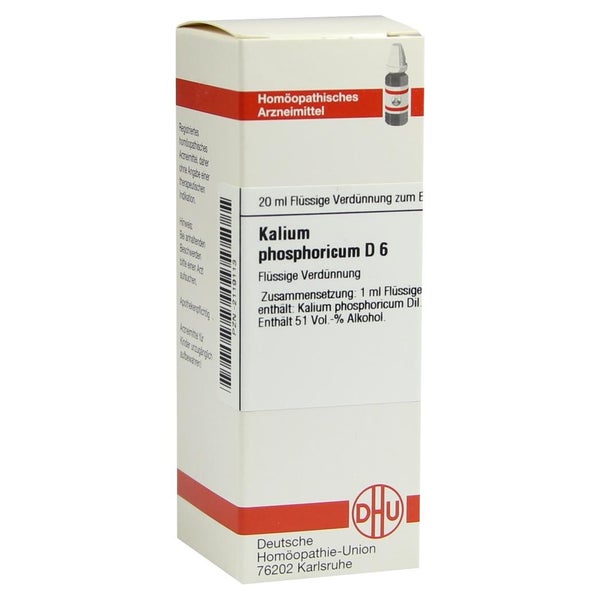 Kalium Phosphoricum D 6 Dilution 20 ml