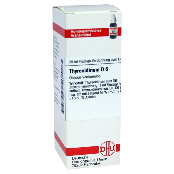 Thyreoidinum D 6 Dilution 20 ml