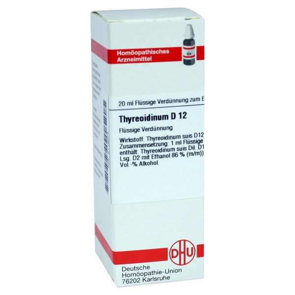 Thyreoidinum D 12 Dilution 20 ml
