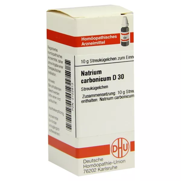 Natrium Carbonicum D 30 Globuli 10 g