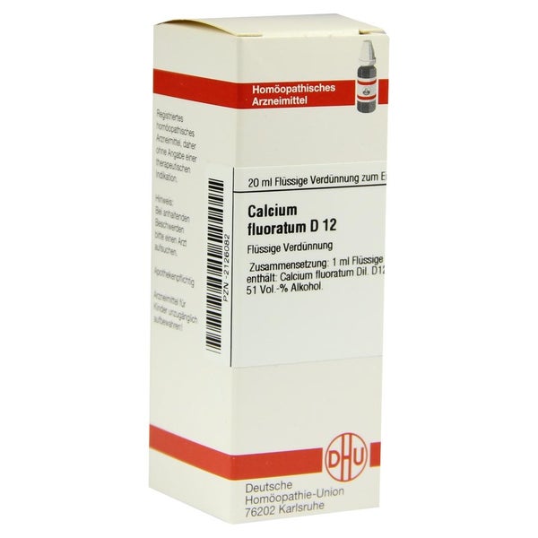 Calcium Fluoratum D 12 Dilution 20 ml