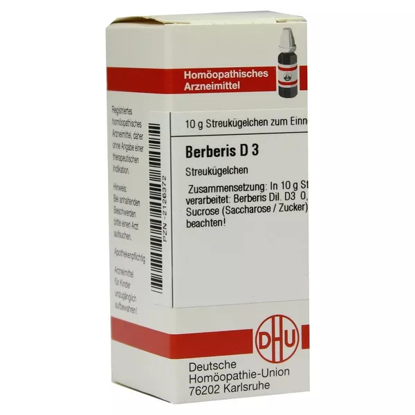 Berberis D 3 Globuli 10 g