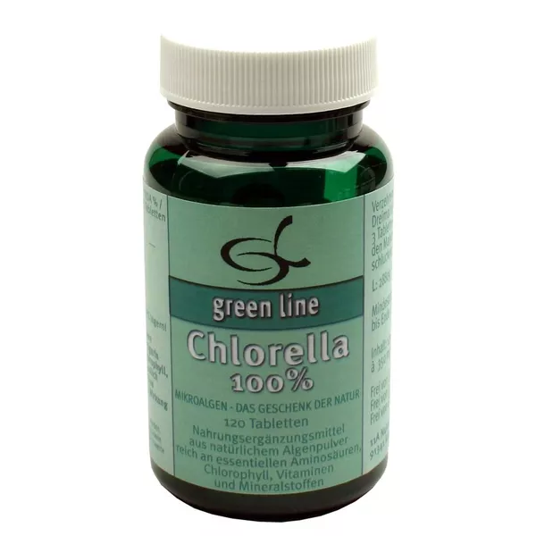 Chlorella 100% Tabletten 120 St