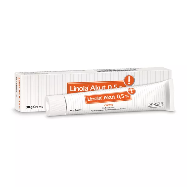 Linola Akut 0,5% Hydrocortison Creme 30 g
