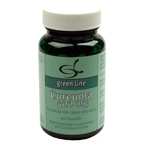 Curcuma 400 mg Kapseln 60 St