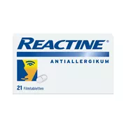 Produktabbildung: Reactine Allergietabletten
