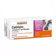 Cetirizin ratiopharm bei Allergien 10 mg 7 St