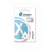 Produktabbildung: Miradent Ersatz Spitzbürsten I-Prox P weiß soft 4 St