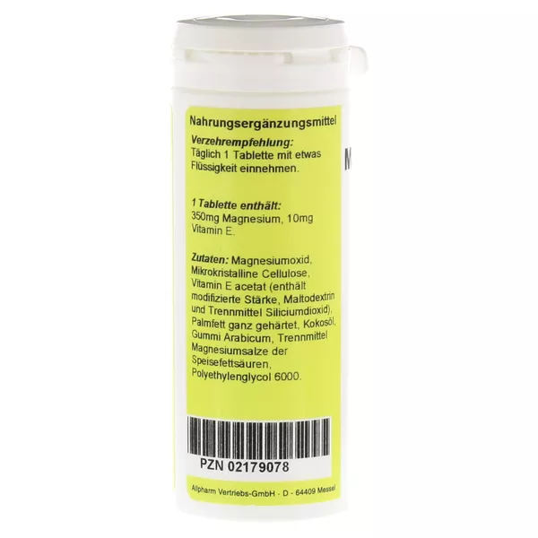 Magnesium + Vitamin E Tabletten, 110 St.