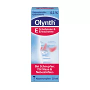 Produktabbildung: Olynth 0,1% Schnupfen Lösung für Schulkinder & Erwachsene 10 ml