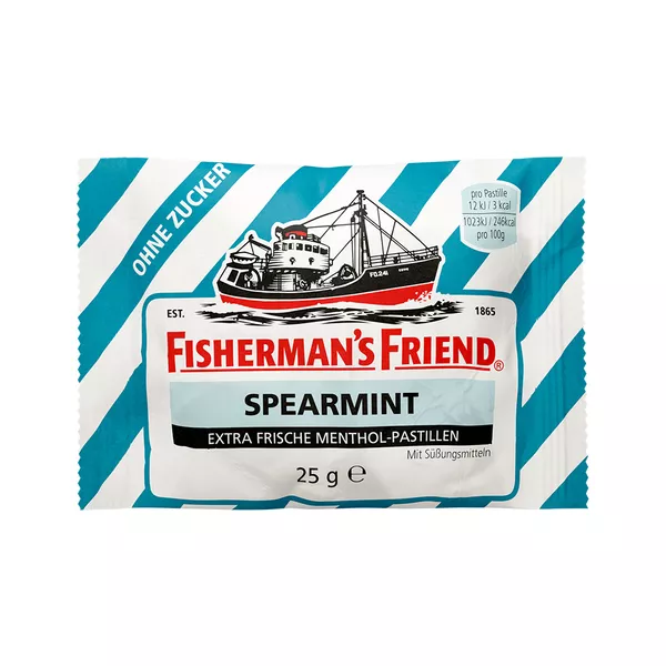 Fisherman's Friend Spearmint ohne Zucker 25 g
