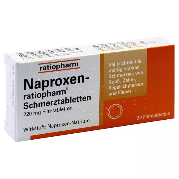 Naproxen ratiopharm Schmerztabletten