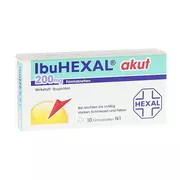 Produktabbildung: IbuHEXAL akut 200 mg 10 St