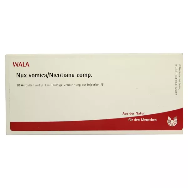 NUX Vomica/nicotiana Comp.ampullen 10X1 ml