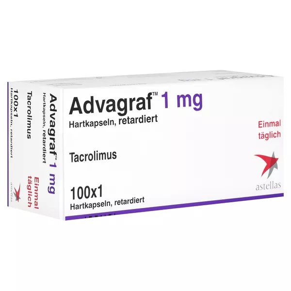 Advagraf 1 mg Hartkapseln retardiert 100 St