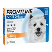 FRONTLINE SPOT-ON - Hund S 2-10 kg, 6 St.