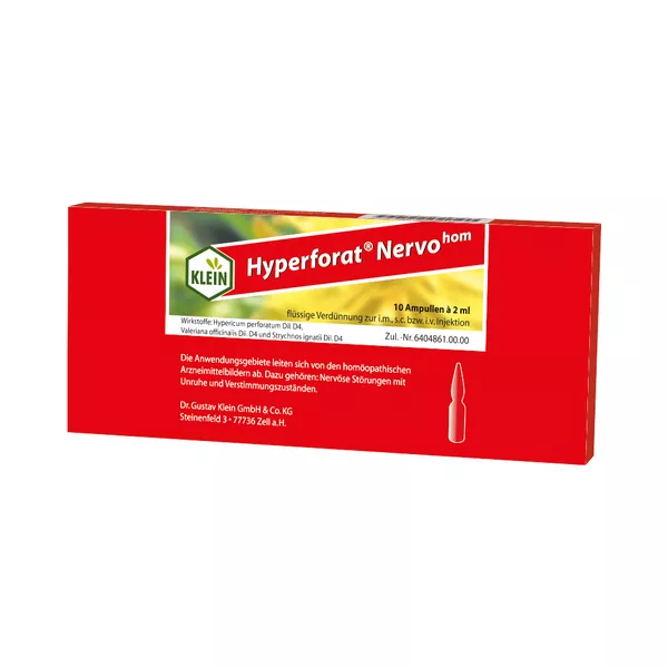 Hyperforat Nervohom 10X2 ml