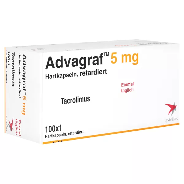 Advagraf 5 mg Hartkapseln retardiert 100 St