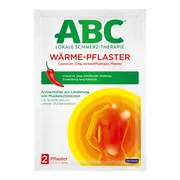 Produktabbildung: Hansaplast med ABC Wärme-Pflaster Capsicum 2 St
