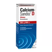 Produktabbildung: Calcium Sandoz D Osteo 600 mg/400 I.E. 40 St