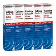 Produktabbildung: Calcium Sandoz D Osteo 600 mg/400 I.E.