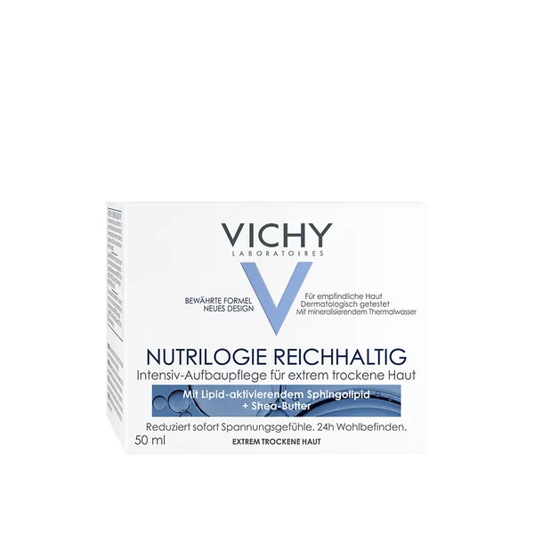 Vichy Nutrilogie reichhalitg extrem trockene Haut 50 ml