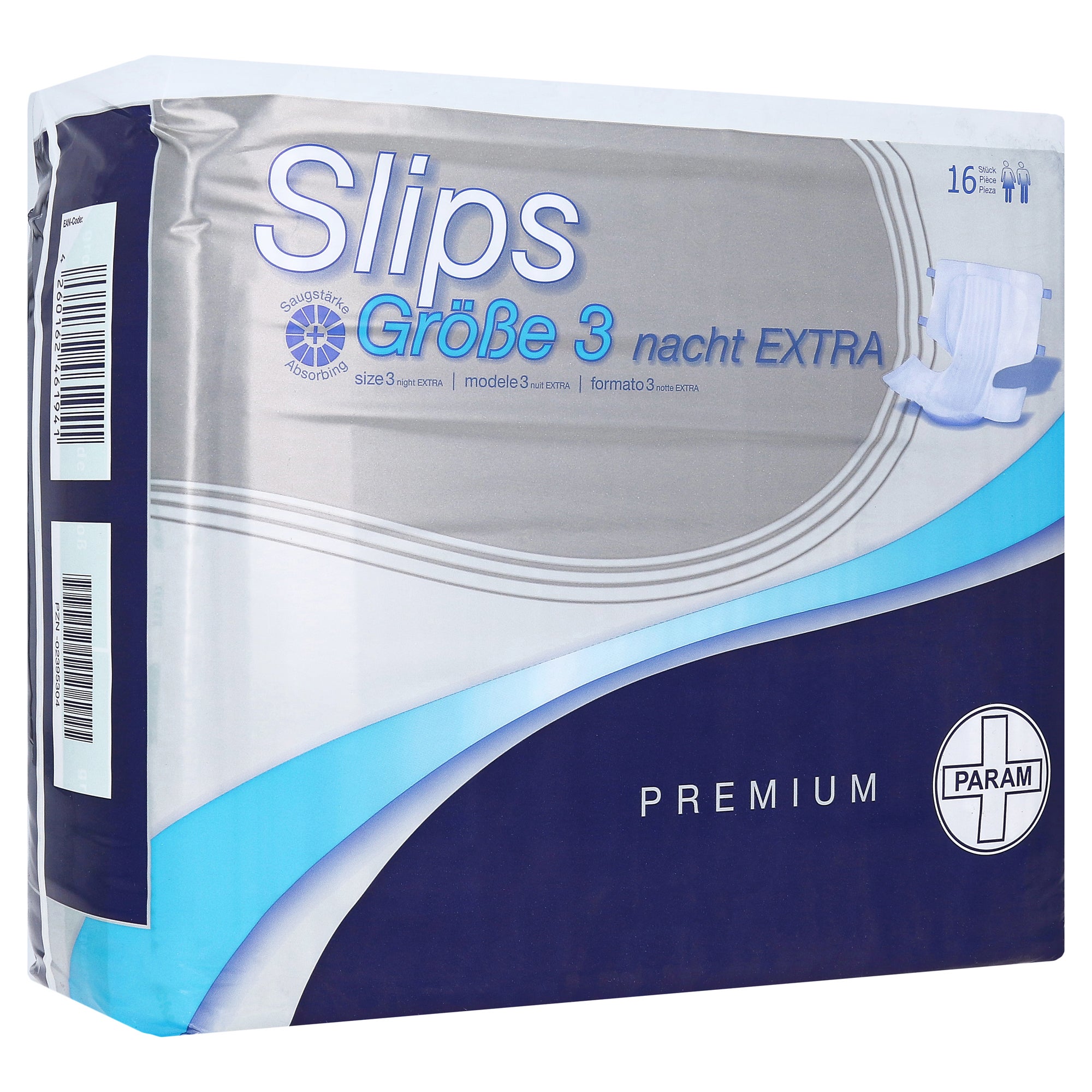 Param Slip Premium EXTRA St. Gr.3, Nacht DocMorris online | kaufen 16