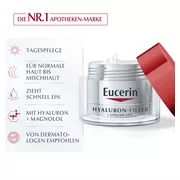 Eucerin Hyaluron-Filler + Volume-Lift Tagespflege für normale Haut bis Mischhaut 50 ml