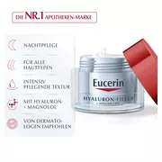 Eucerin Hyaluron-Filler + Volume-Lift Nachtpflege 50 ml