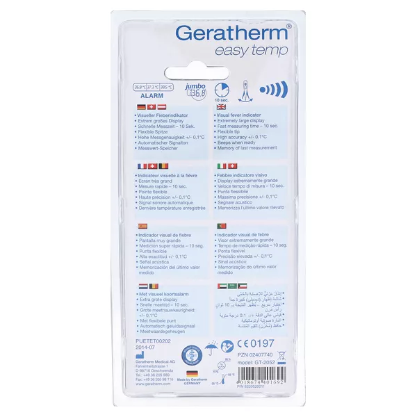 Geratherm easy temp Digitalthermometer 1 St