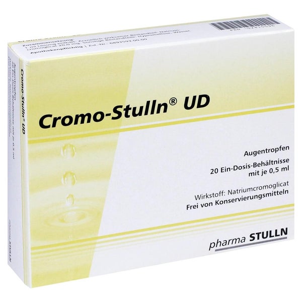 Cromo Stulln UD Augentropfen 20X0,5 ml