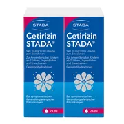 Cetirizin STADA Saft 10mg/10ml Lösung zum Einnehmen bei Allergien 150 ml