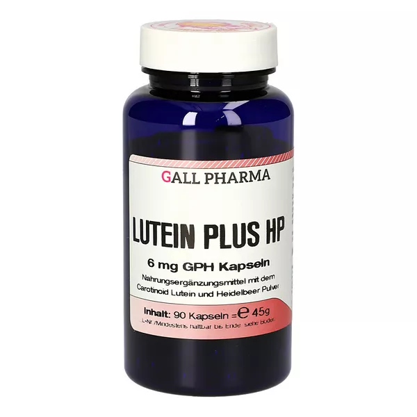 Lutein PLUS HP 6 mg Kapseln, 90 St.
