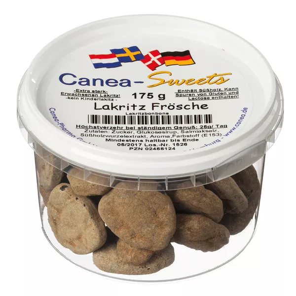 Lakritz Frösche Canea-Sweets, 175 g