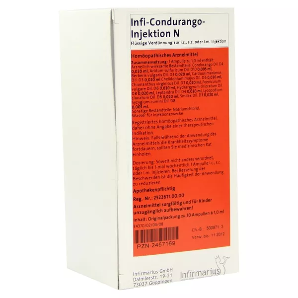 INFI Condurango Injektion N 50X1 ml