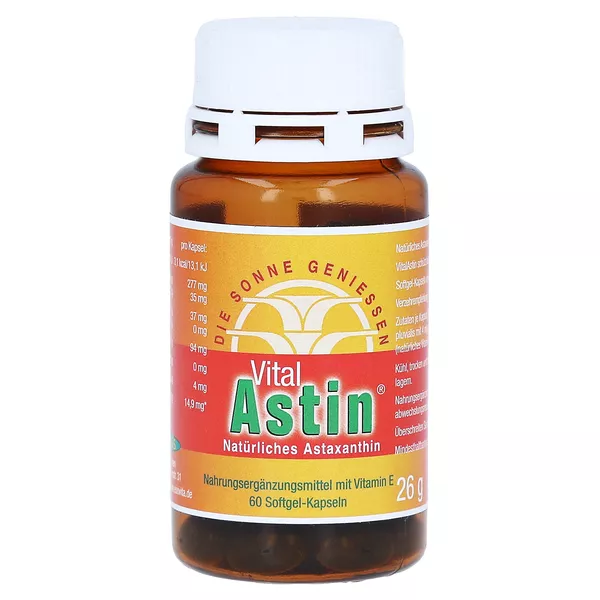 Vitalastin Astaxanthin 4 mg Kapseln