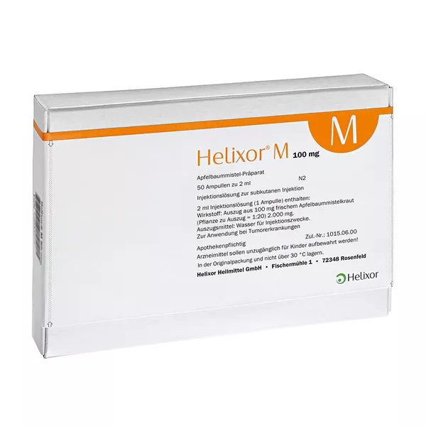 Helixor M 100 mg GP 50 St