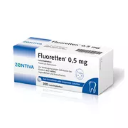 Produktabbildung: Fluoretten 0,5 mg Tabletten 300 St