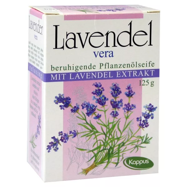 Kappus Lavendel Vera Pflanzenölseife 125 g