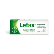 Produktabbildung: Lefax Kautabletten bei Blähungen für die ganze Familie