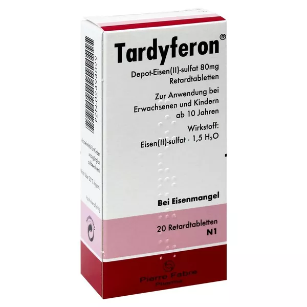 Tardyferon Depot-eisen(ii)-sulfat 80 mg 20 St