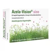 Produktabbildung: Azela-vision sine 0,5 mg/ml Augentropfen im Einzeldosisbehältnis 10X0,3 ml