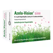 Produktabbildung: Azela-vision sine 0,5 mg/ml Augentropfen im Einzeldosisbehältnis 20X0,3 ml