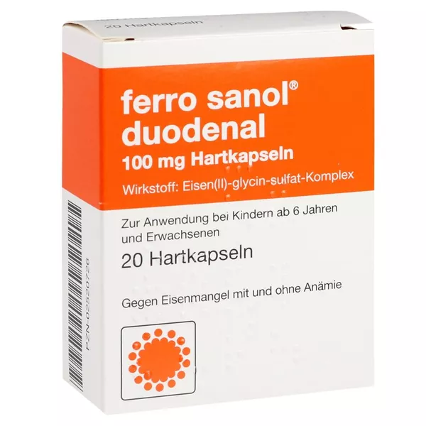 Ferro Sanol Duodenal Hartkaps.m.msr.über 20 St